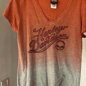 3 Harley Davidson tee shirts